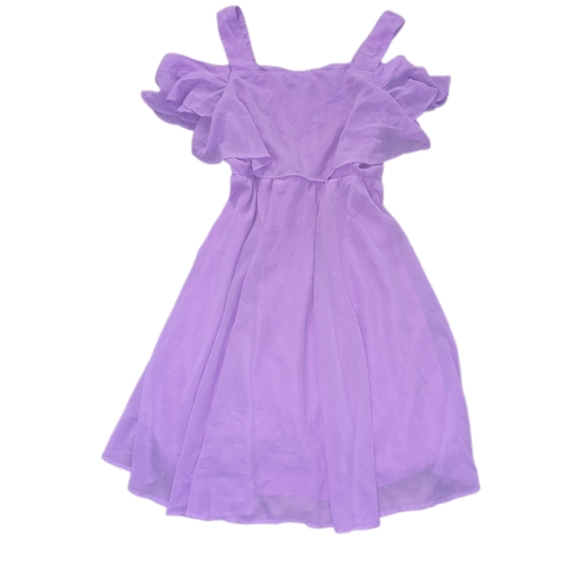 ASOS Dresses & Skirts - Cute! Asos purple cold shoulder dress size 6